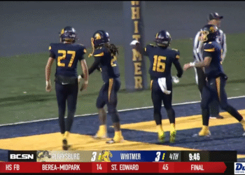 Whitmer Beats Perrysburg 17-3 To Advance, Second Win Over Yellow Jackets This Season