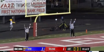 Bellevue Edges Clyde 12-6 In Overtime To Move On To Regional Quarterfinals