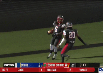 Bellevue Edges Clyde 12-6 In Overtime To Move On To Regional Quarterfinals