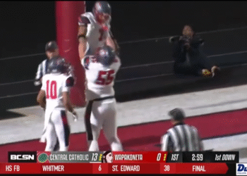 Collision of the Game: Central Catholic Zanaje Liggins and Chris Sanders Jr.