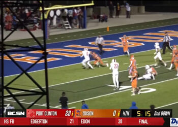 Dunn Chevy Collision Of The Game: Perrysburg’s Giano Walkosky