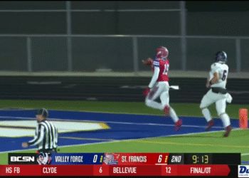 Bellevue Edges Clyde 12-6 In Overtime To Move On To Regional Quarterfinals