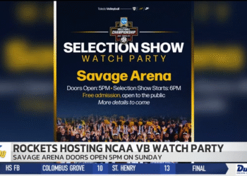 Rocket Volleyball Team Hosting NCAA Watch Party on Sunday