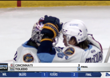 Early Puck Drop, No Problem For Walleye In 3-2 Win Over Cyclones