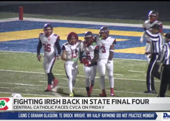 Central Catholic Football Used to Playoff Mode