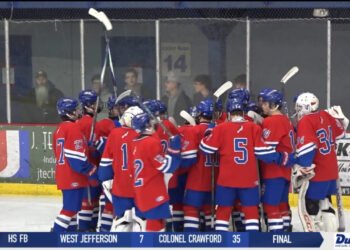 St. Francis Hockey Skates Past St. Ed’s, 6-2