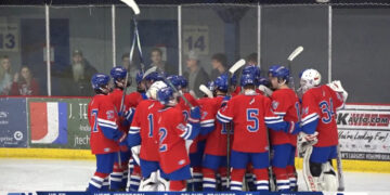 St. Francis Hockey Skates Past St. Ed’s, 6-2