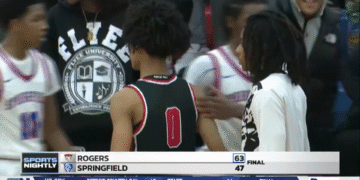 OJ Waller, Second Half Team Defense Propels Rogers to Road Win Against Springfield