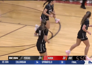 Perkins Squeaks Out a Win at Huron, 52-48