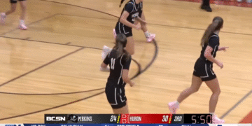 Perkins Squeaks Out a Win at Huron, 52-48