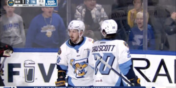 Walleye Blow 3-1 Lead En Route to 4-3 Overtime Loss to Bison