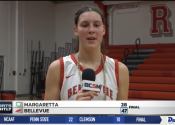 Bellevue Remains Unbeaten After 47-28 Win Against Margaretta