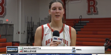 Bellevue Remains Unbeaten After 47-28 Win Against Margaretta