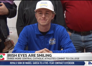 Three Central Catholic Athletes Sign Letters of Intent for College Baseball, Softball
