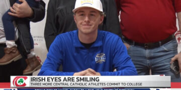 Three Central Catholic Athletes Sign Letters of Intent for College Baseball, Softball