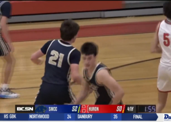 Sandusky SMCC Holds off Huron at the Charity Stripe, 61-56