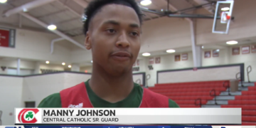 Manny Johnson’s Heroics for Central Catholic Earns Shawn’s Irish Tavern Player of the Week Award