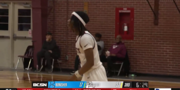 Scott Outraces Bowsher 53-37