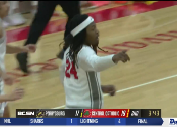 Central Catholic Keeps Rolling with 56-49 Win Over Perrysburg ID