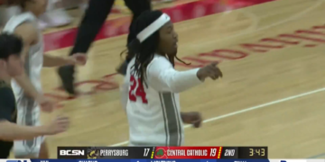 Central Catholic Keeps Rolling with 56-49 Win Over Perrysburg ID