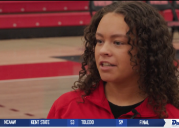 Toledo Women’s Basketball Head Coach Ginny Boggess Embraces Savage Arena Theme Nights