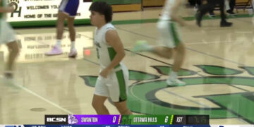 New London Makes Perkins Walk the Plank, 54-28