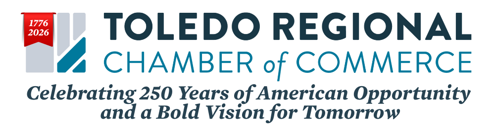 Toledo Regional Chamber of Commerce - Celebrating 250 Years logo
