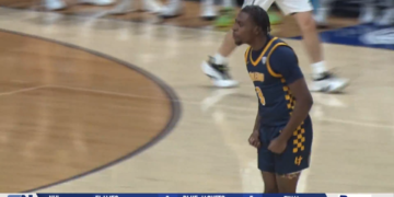 New London Makes Perkins Walk the Plank, 54-28