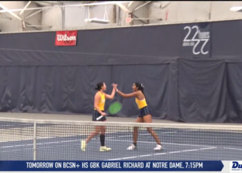 Rockets Women Win MAC Tennis Doubles Team of the Week