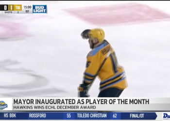 Walleye Captain Brandon Hawkins Named ECHL Player of the Month