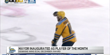 Walleye Captain Brandon Hawkins Named ECHL Player of the Month