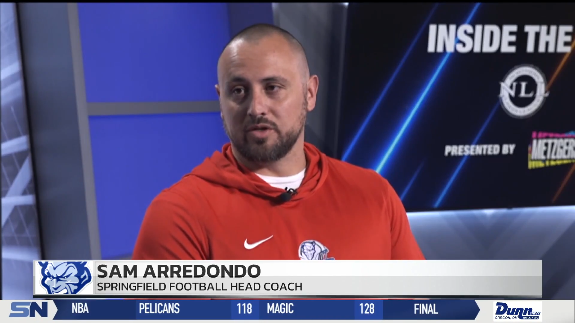 Inside the NLL: Springfield Football Head Coach Sam Arredondo | BCSN