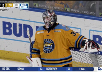 Walleye Hit the Road in First Place