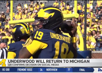 Bryce Underwood Announces Return to Michigan Football