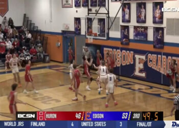 Edison Beats Huron 72-64