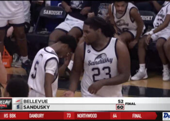 Sandusky Gets Past Bellevue 60-52