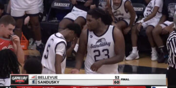 Sandusky Gets Past Bellevue 60-52