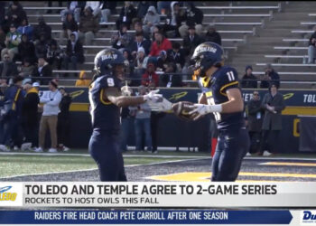 Toledo and Temple Football Announce Home-and-Home Series