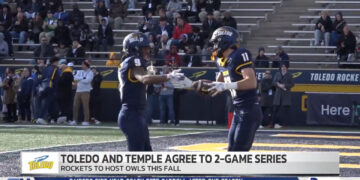 Toledo and Temple Football Announce Home-and-Home Series