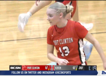 Ziebert Drops 23 Points in 55-51 Port Clinton Win Over Huron