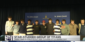 Mighty Group Of Titans Sign On To Play Sports At Collegiate Level