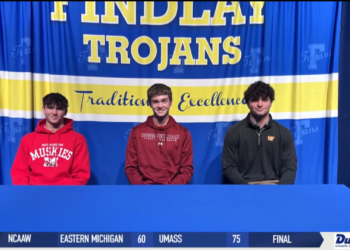 Three Findlay Trojans Fight On And Sign On To Play College Sports