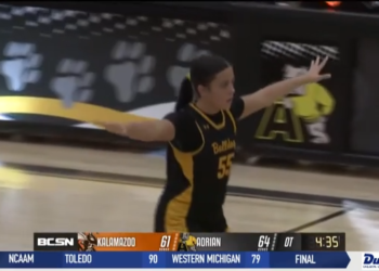 Kalamazoo Downs Adrian 77-72 In Double Overtime