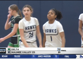 Delta Slashes Maumee Valley, 72-21