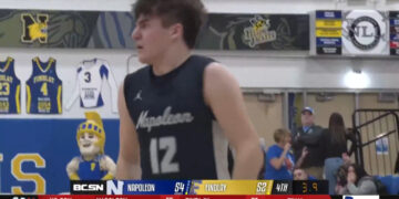 Napoleon Edges Findlay 55-52