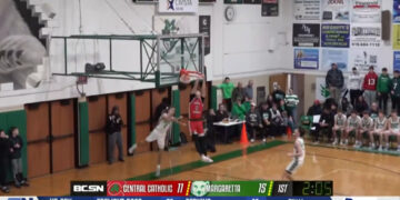 Central Catholic Holds on for Road Win at Margaretta, 54-50