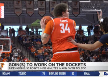 Aiden Goins’s 10 Points in 10 Minutes Help Bowling Green Top Toledo