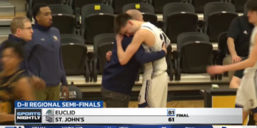 Magical Season For St. John’s Ends With 81-61 Loss To Euclid In Regional Semi-Finals
