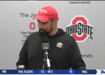 Ohio State Football Head Coach Ryan Day Calling On His Squad To ‘Level Up’