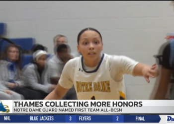 Notre Dame’s Kallie Thames Rakes in Postseason Awards, Including All-Ohio Honors